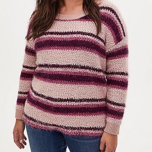 Torrid- fuzzy pullover sweater